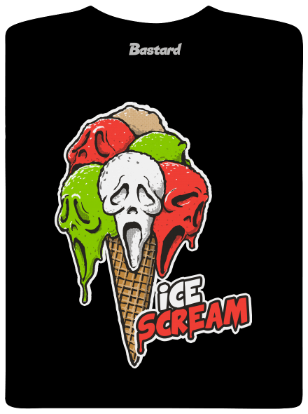 Ice Scream pánske tričko Black