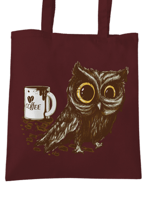 Sova na kofeínu taška Chocolate