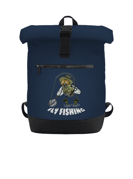 Fly fishing batoh French Navy