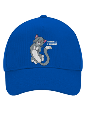 Chcem sa pomazliť šiltovka baseballka Bright Royal
