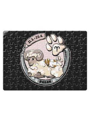 Psí horoskop: Baran puzzle White