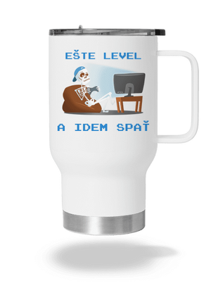 Ešte level termohrnček White