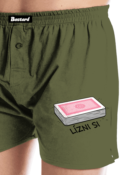 Lízni si pánske trenky Khaki
