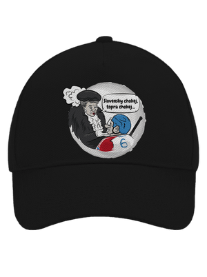 Slovenský hokej šiltovka baseballka Black