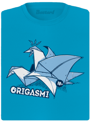 Origasmi dámske športové tričko Blue Atol