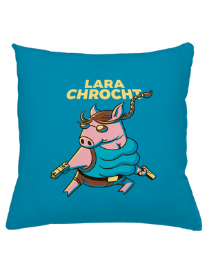 Lara Chrocht vankúš Blue Turquoise