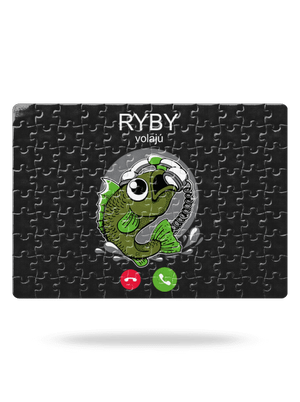 Ryby volají puzzle White