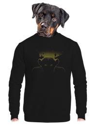 unisex mikina bez kapucne