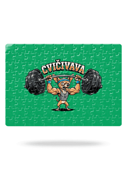 Cvičivava puzzle White