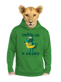 detská mikina klokanka