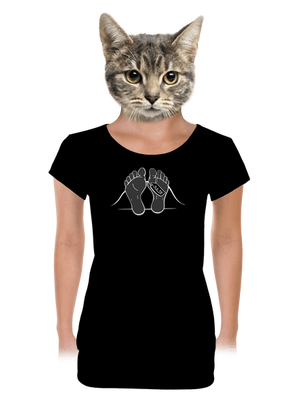 Romeo a Julie dámske tričko s lemom Black