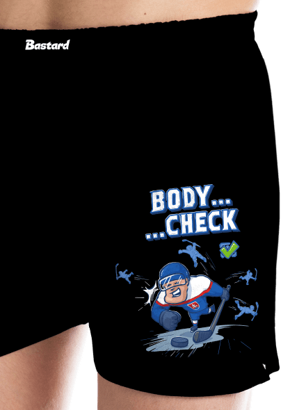 Body check pánske trenky Black