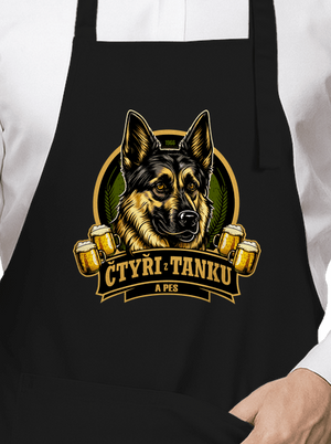 Čtyři z tanku a pes zástera Black