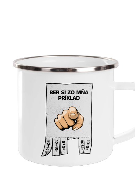 Ber si zo mňa príklad plecháčik White