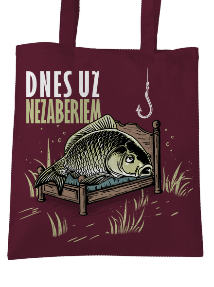 Dnes už nezaberiem taška Burgundy