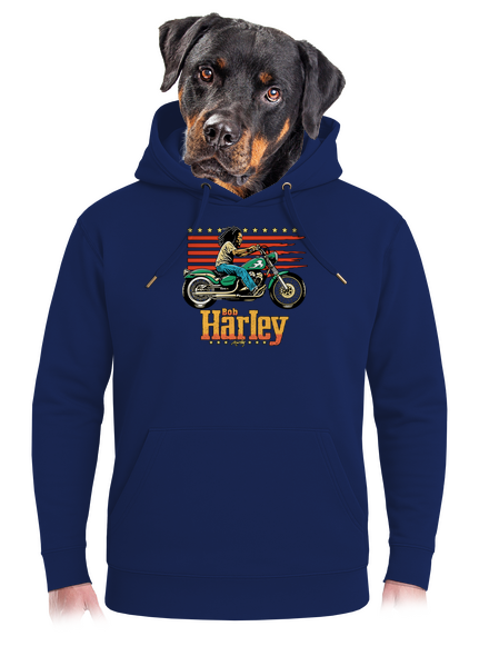 Bob Harley unisex mikina premium Navy
