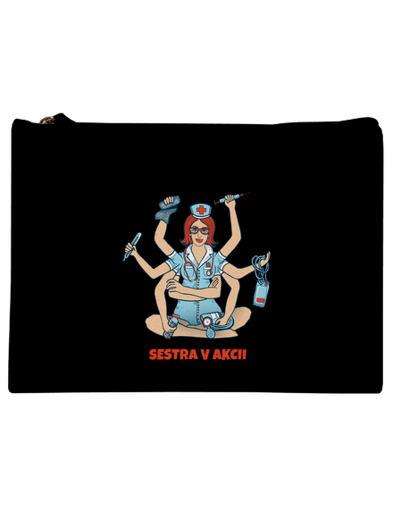 Sestra v akcii taštička Black