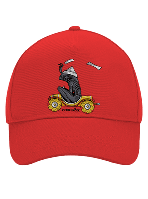 Votrelníček šiltovka baseballka Classic Red