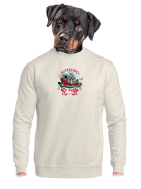 unisex mikina bez kapucne