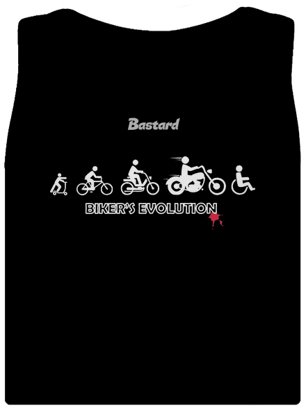 Biker’s Evolution dámske tielko klasické Black