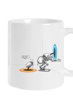 Portal klasický hrnček White