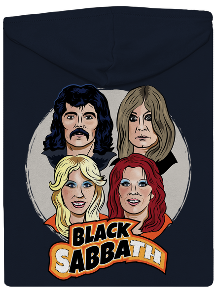 Black Abba dámska mikina na zips Navy Mal