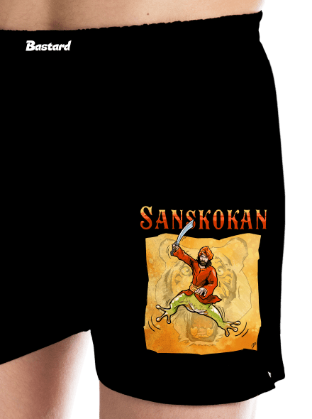 Sanskokan pánske trenky Black