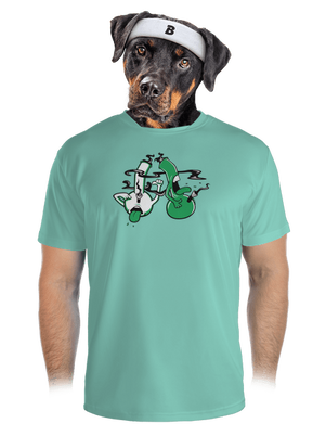 Bongo kašeľ pánske športové tričko Mint Mal