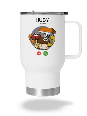 Huby volajú termohrnček White
