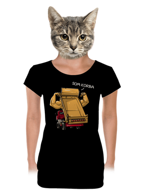 dámske tričko s lemom