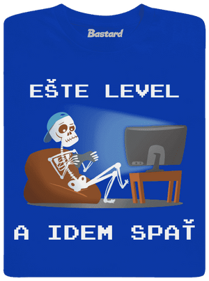 Ešte level pánske dlhý rukáv Royal Blue