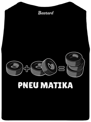 Pneu Matika pánske tielko Black