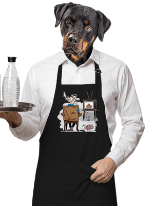 TV News zástera Black