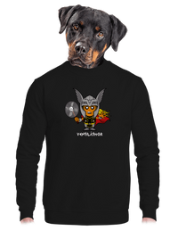 unisex mikina bez kapucne