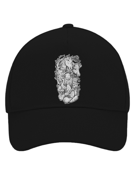 Pastvina šiltovka baseballka Black