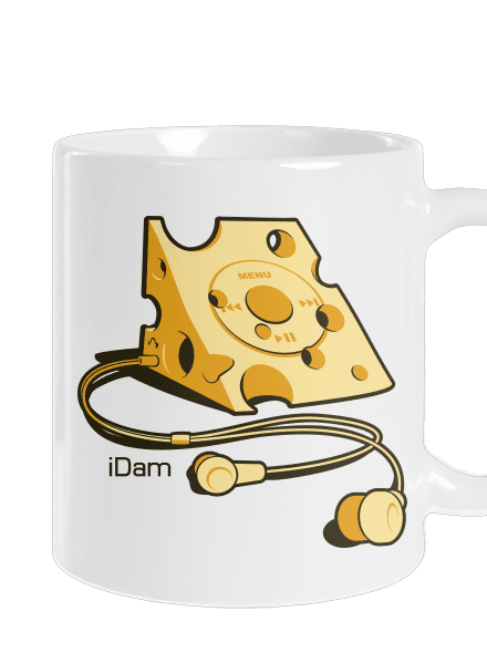 iDam klasický hrnček White