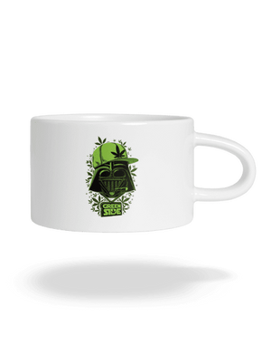 Green Side hrnček makronka White