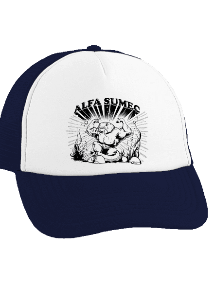 Alfasumec šiltovka truckerka French Navy cap
