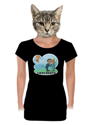 dámske tričko s lemom