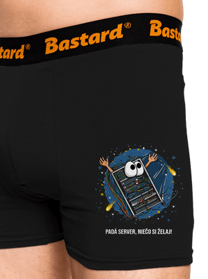 Padá server boxerky Black