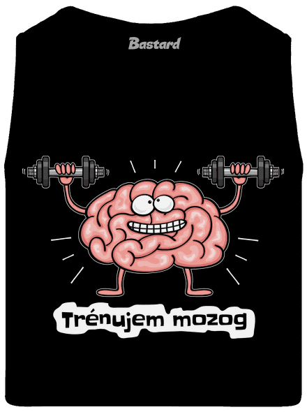 Trénujem mozog  pánske tielko Black