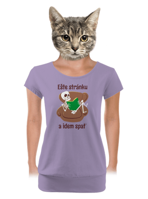 dámske tričko s lemom