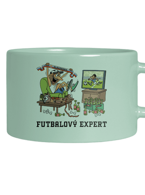 Futbalový expert hrnček makronka Mint Macaron