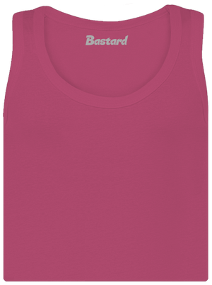 Bez potlače dámske tielko klasické Magenta