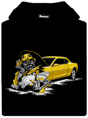 Ako na to detská mikina klokanka Black