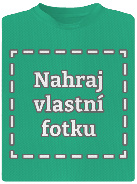 Vlastná potlač pánske športové tričko Mint Mal