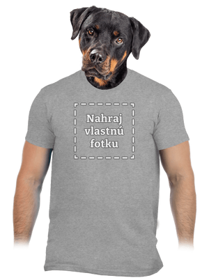 Vlastná potlač pánske tričko Sport Grey
