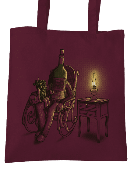 Dedo, rozprávaj taška Burgundy
