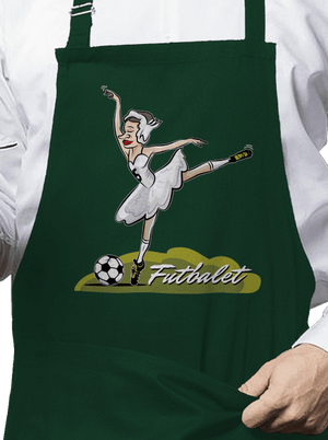 Futbalet zástera Bottle Green