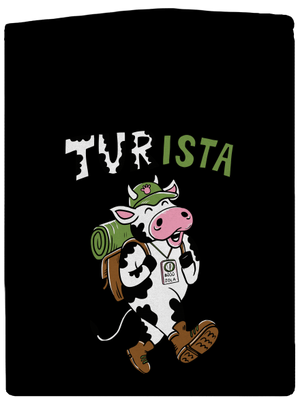 Tur na cestách pánska mikina na zips Black